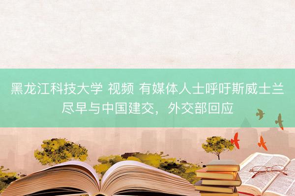 黑龙江科技大学 视频 有媒体人士呼吁斯威士兰尽早与中国建交，外交部回应