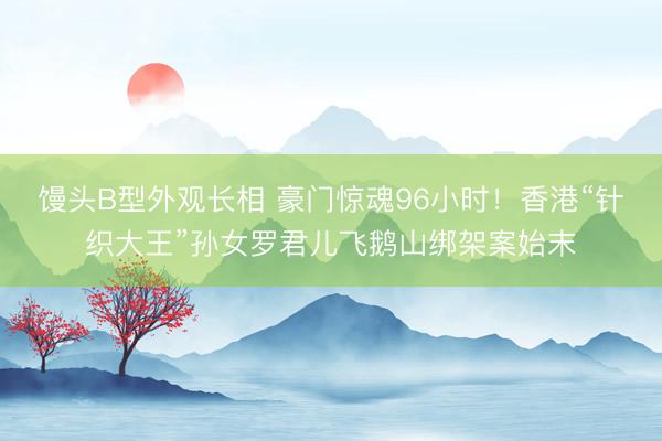 馒头B型外观长相 豪门惊魂96小时!香港“针织大王”孙女罗君儿飞鹅山绑架案始末