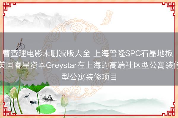 曹查理电影未删减版大全 上海普隆SPC石晶地板 中标英国睿星资本Greystar在上海的高端社区型公寓装修项目